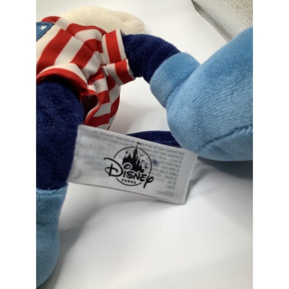Disney Parks Exclusive Mickey Mouse Plush USA Americana Tush Tag Red White Blue - Picture 5 of 7